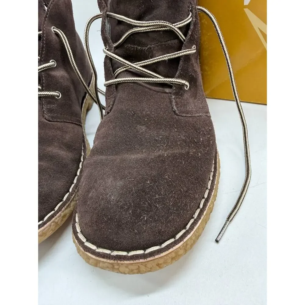 White Mountain Decker Men's Suede Chukka Boots Chocolate Brown Size 10M